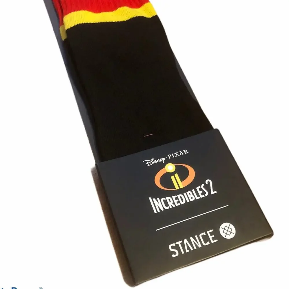 Stance x Pixar The Incredibles 2 Socks Kids Sz L